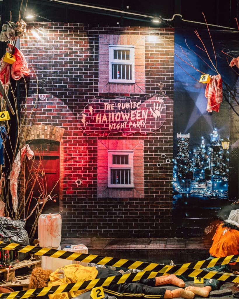 THT Seasonal Decoration Halloween Crime Scene 021