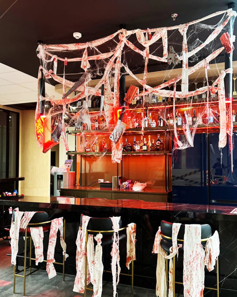 THT Seasonal Decoration Halloween Crime Scene 029