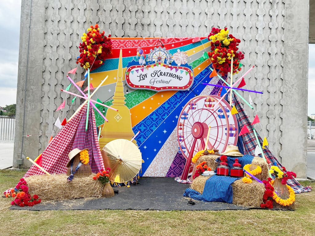 THT Seasonal Decoration LoyKrathong 001