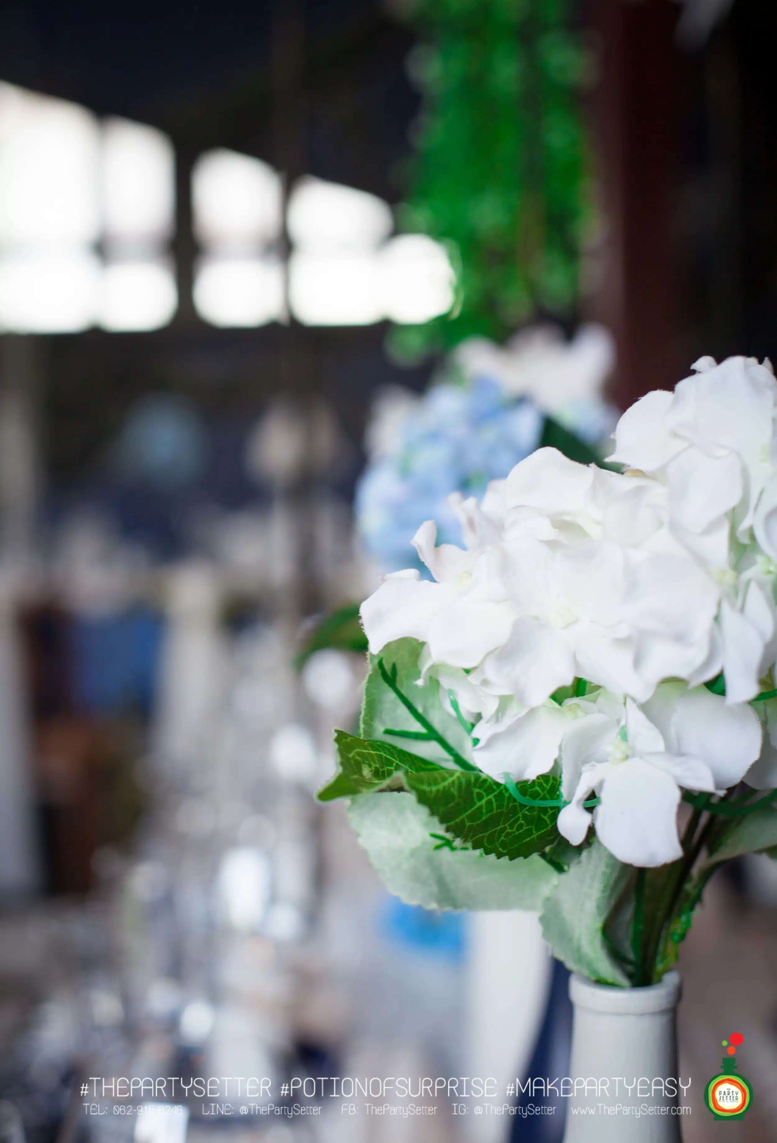 WHITE AND BLUE 17 the party setter colorful theme White Blue 6 scaled