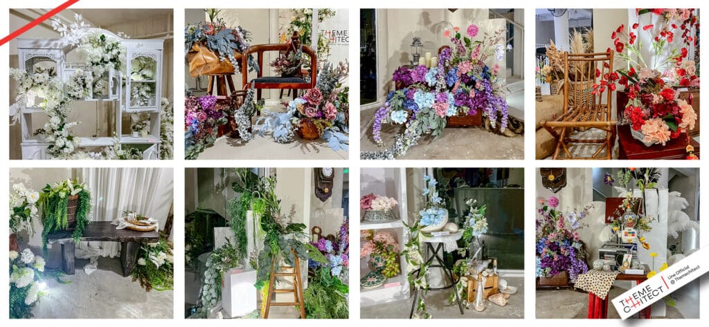 พร็อพดอกไม้เช่าจาก THEMEchitect ดีไซน์หรูหรา เปลี่ยนได้ทุกซีซัน 3 tht flower 3