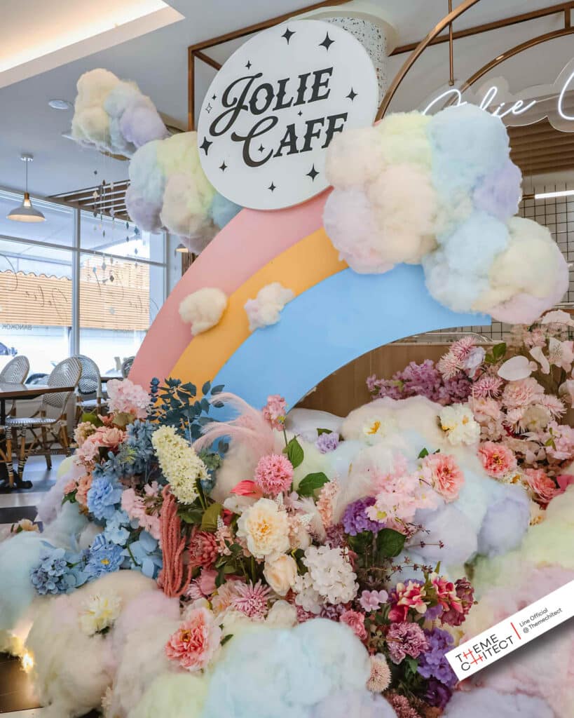 รับออกแบบ รีโนเวท คาเฟ่ ร้านอาหาร และผับ บาร์ 13 THT jolie cafe 36