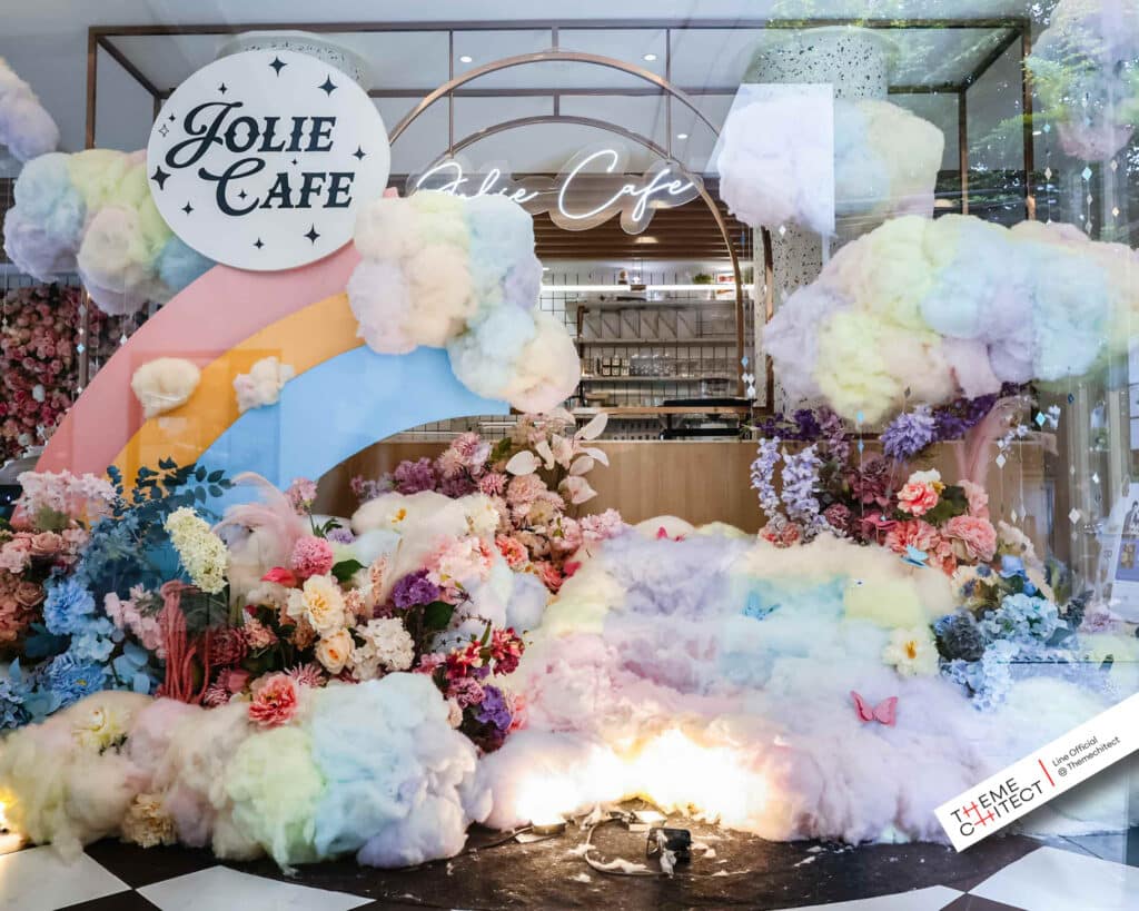 รับออกแบบ รีโนเวท คาเฟ่ ร้านอาหาร และผับ บาร์ 10 THT jolie cafe 4