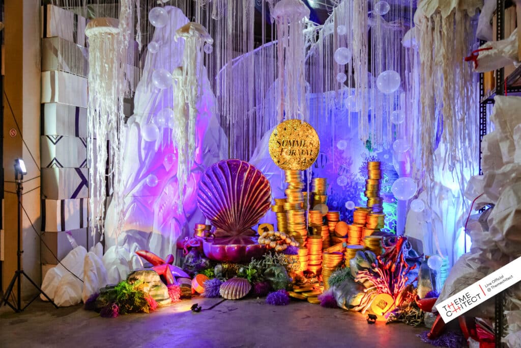5 ธีมงานอีเวนท์ยอดนิยม 2026 ที่ลูกค้าเลือกจัดมากที่สุด 15 THT under the sea 2