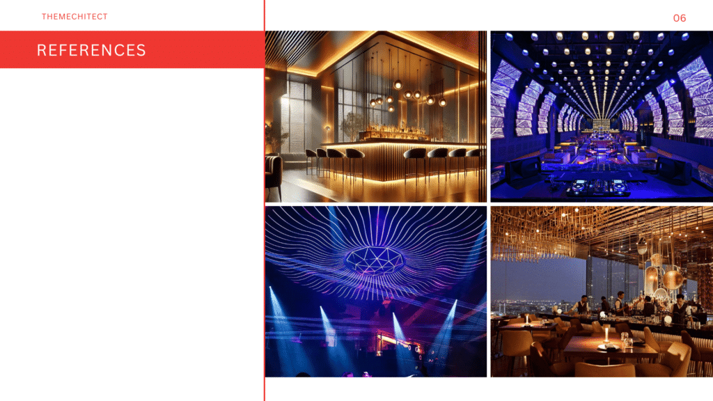THEMEchitect รับออกแบบตกแต่งเชิงพาณิชย์ เปลี่ยนพื้นที่ธุรกิจให้สร้างยอดขายและประสบการณ์ที่น่าจดจำ 4 THEMEchitect ให้บริการ Interior Design Bar พร้อมออกแบบ Lighting Design และ Experience Design
