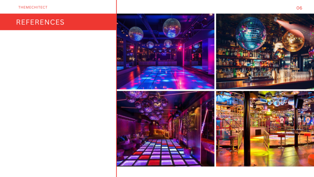 ตกแต่งร้านกลางคืน Disco Revival ลูกดิสโก้ขนาดใหญ่ บรรยากาศยุค 70's - 90's